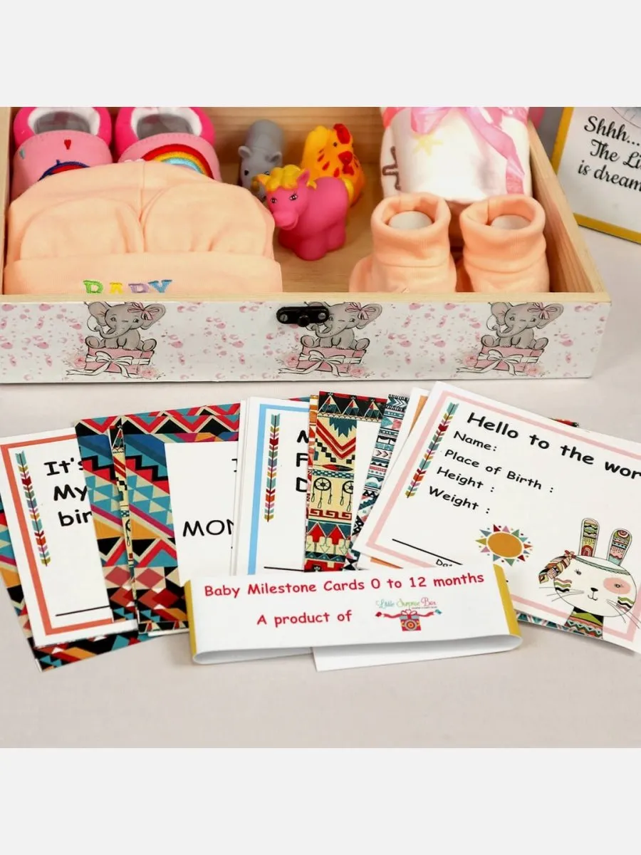 Little Surprise Box Newborn Little Pinewood Gift Hamper Box Set