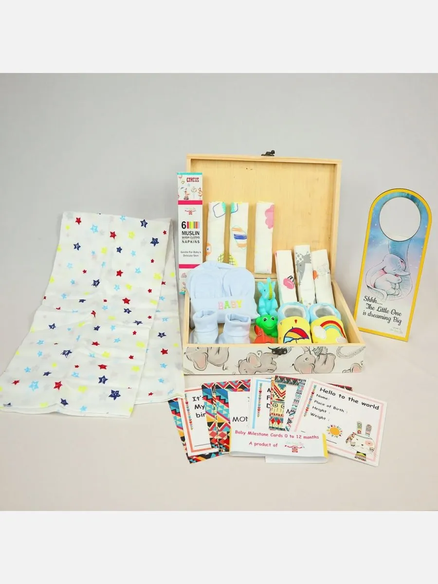 Little Surprise Box Newborn Little Pinewood Gift Hamper Box Set