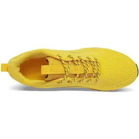 MAYZERO Mens Mesh Blade Running Gym Walking Shoes Just So So SneakerYellow,