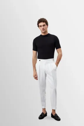 Men's Black Slim Fit Crew Neck T-Shirt