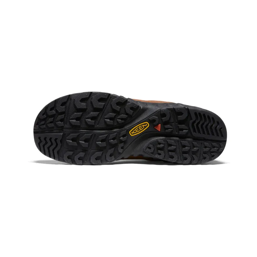 Men's NXIS Explorer Mid Waterproof Shoe in Bison/Campsite