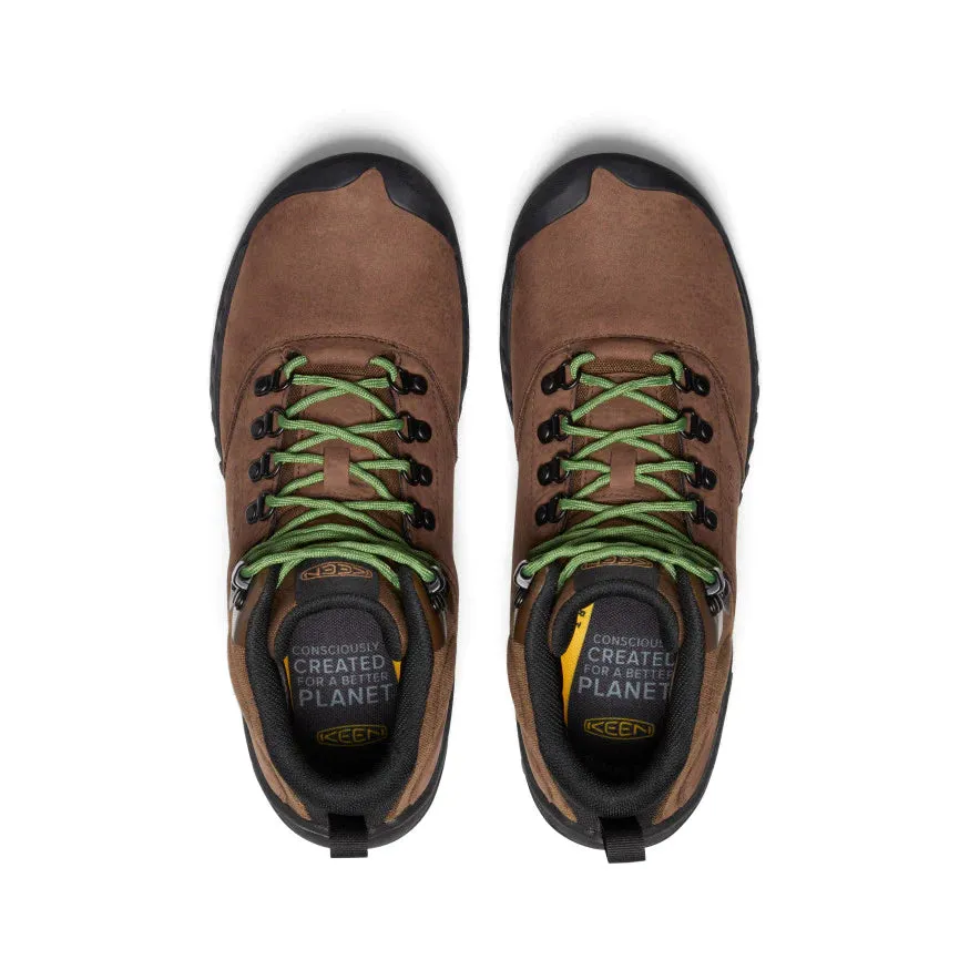 Men's NXIS Explorer Mid Waterproof Shoe in Bison/Campsite