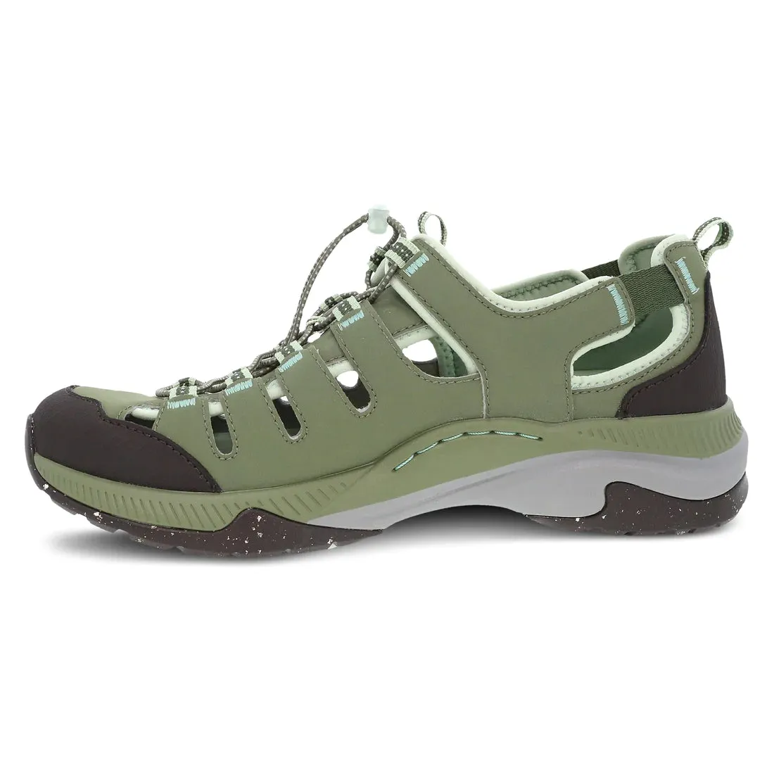 Mia Lightweight Travel Sandal in Sage