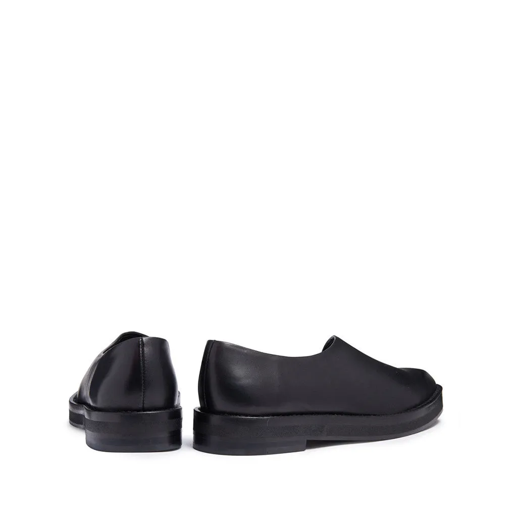 Miista Jessica Flat in Black