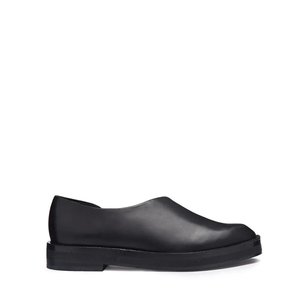 Miista Jessica Flat in Black