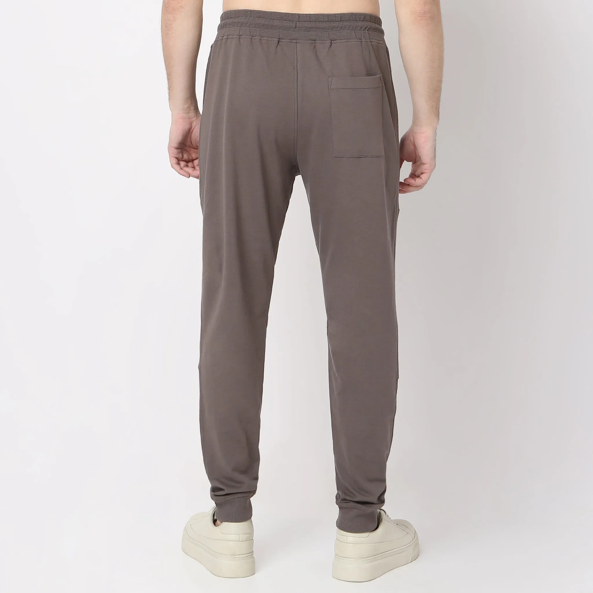 Modern Explorerᵉˣ Stretchable with Ribbed Panel Moto Joggers