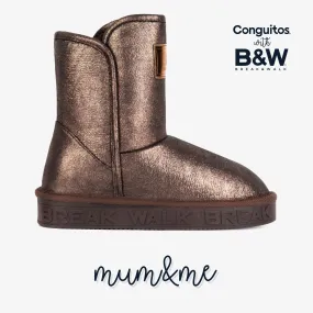 Mum's Bronze Metallized Australian Boots