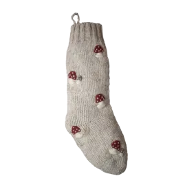 Mushroom Stocking - Rye