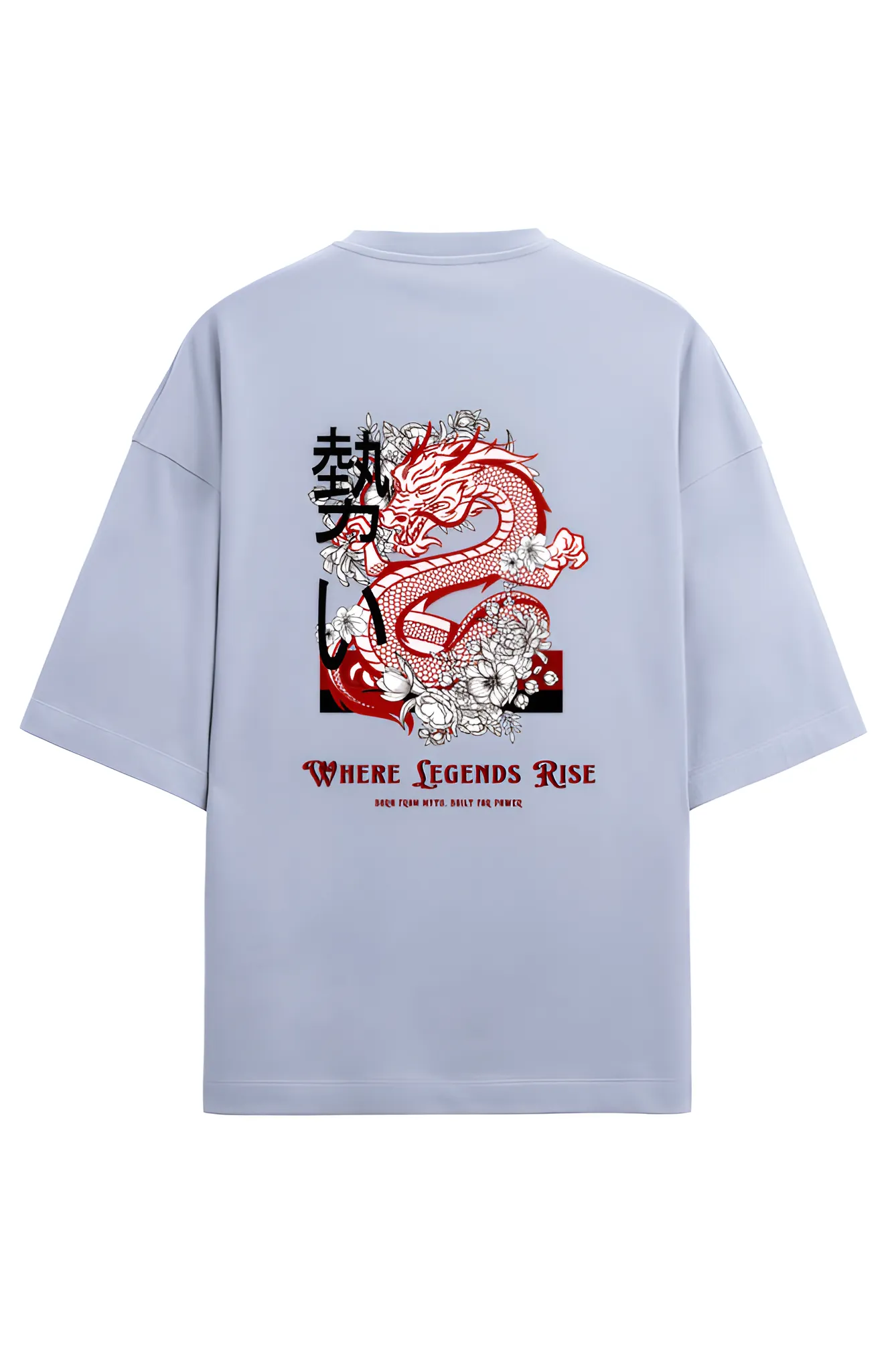 Mythic Beast & Floral Ink Graphic Hoodie | Iconic Street Style