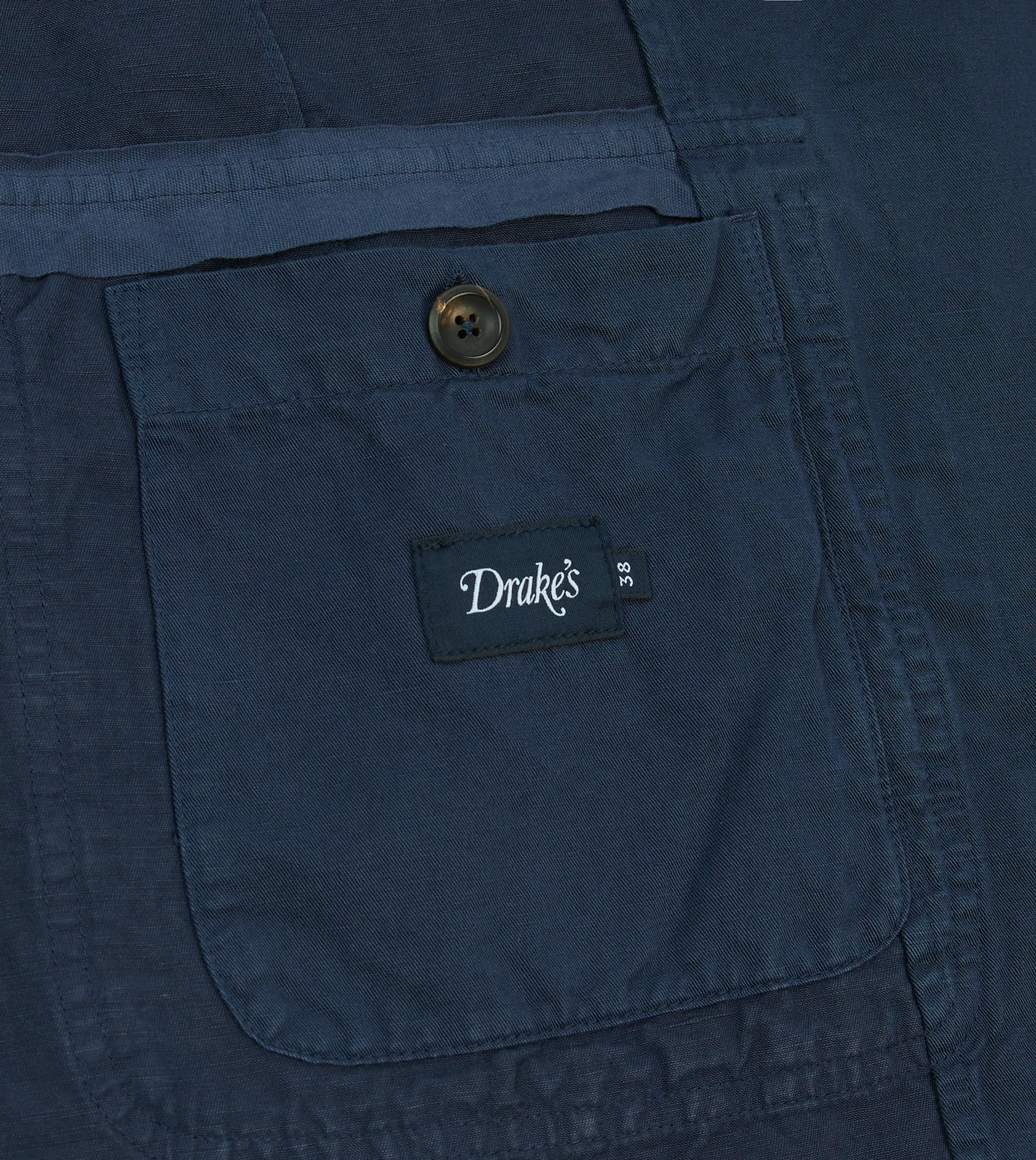 Navy Cotton Linen Games Blazer Mk. I