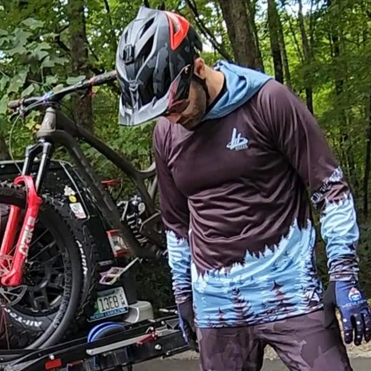 NEMON FOREST HOODED JERSEY