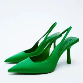 New Autumn Women's Shoes Fashion Women's Pumps Pointed Toe High Heels Shallow Women's Sandals Shoes for Women Zapatos Mujer