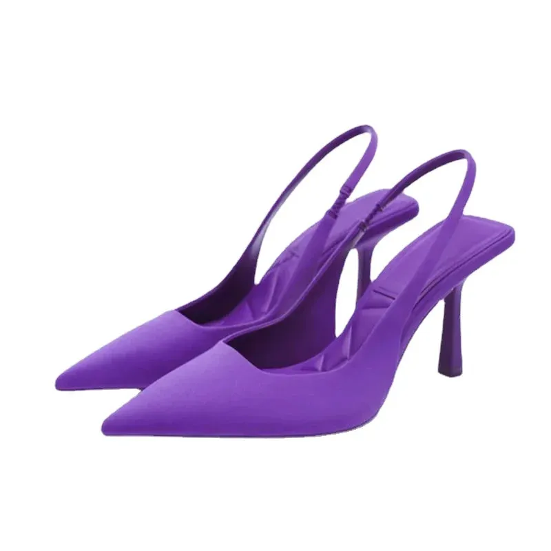 New Autumn Women's Shoes Fashion Women's Pumps Pointed Toe High Heels Shallow Women's Sandals Shoes for Women Zapatos Mujer