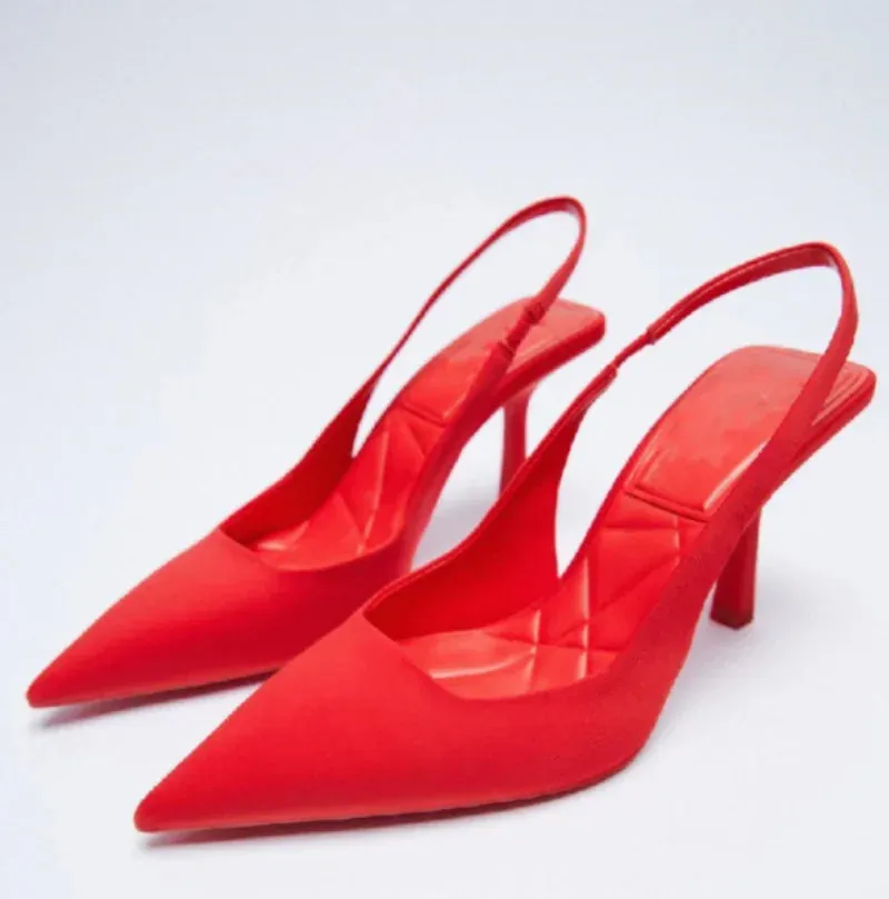 New Autumn Women's Shoes Fashion Women's Pumps Pointed Toe High Heels Shallow Women's Sandals Shoes for Women Zapatos Mujer