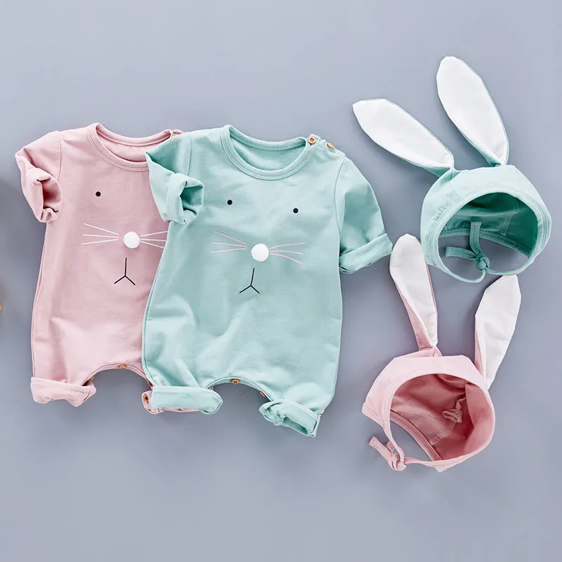 Newborn Cute Printed Baby Cotton Clothes - GlamzLife