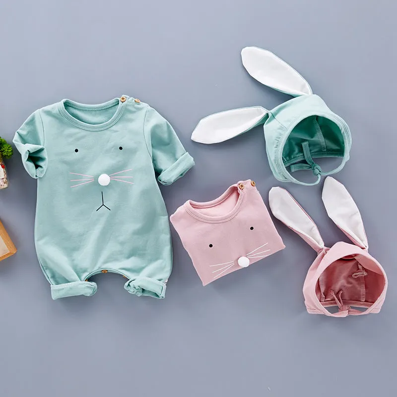 Newborn Cute Printed Baby Cotton Clothes - GlamzLife