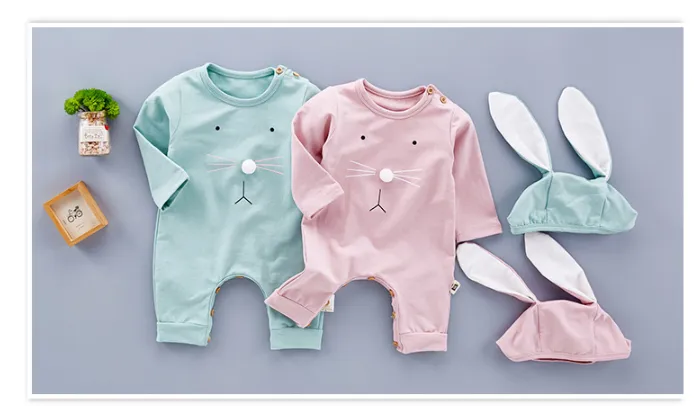 Newborn Cute Printed Baby Cotton Clothes - GlamzLife