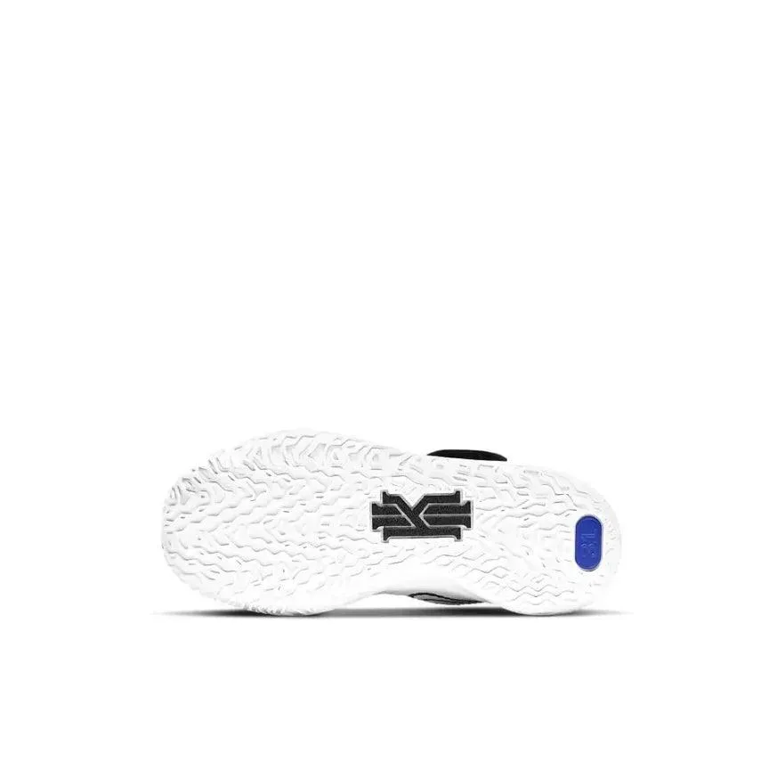 Nike Kyrie 7 mid-top kids board shoes velcro anti-slip shock absorption shoes purple yellow