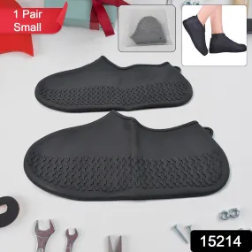 Non-slip Silicone Waterproof Rain Shoes Covers (Small)