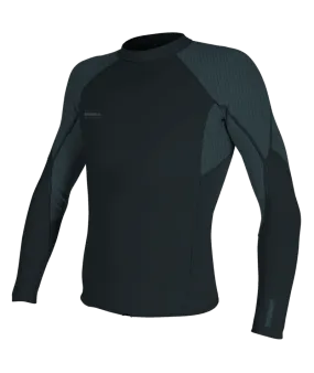 O'Neill Hyperfreak 1.5mm L/S Top-Gunmetal/Cadet Blue