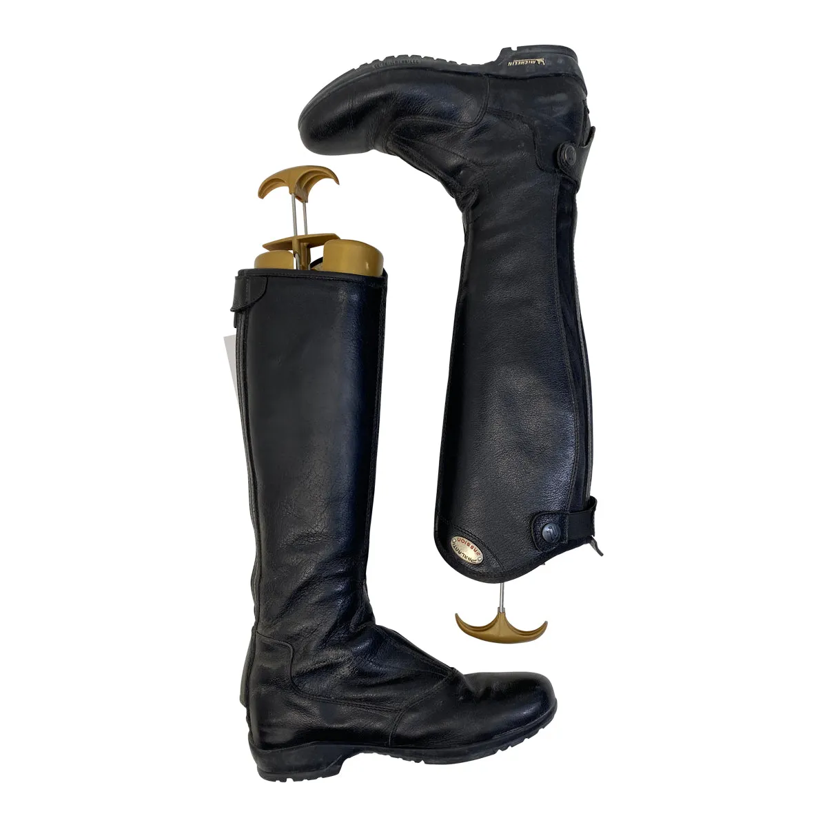 Parlanti KK Michelin Children's Dress Boots in Black - Children's EU 32 LH (US 2 Wide/X-Tall)
