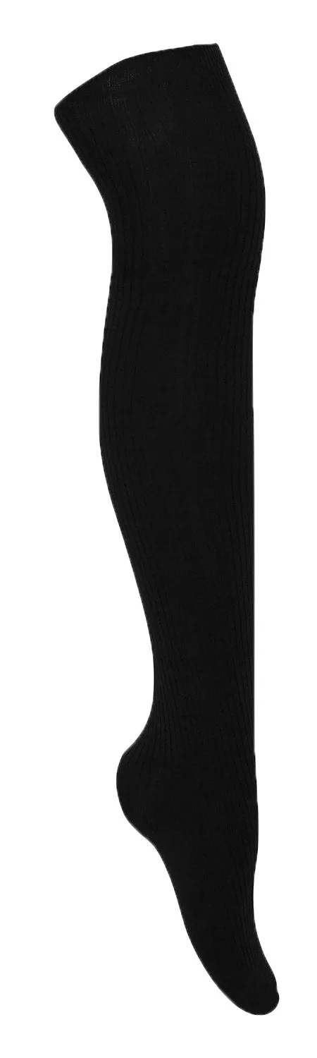 Peach Couture Womens Warm Over The Knee 2 Pair Fleece Lined Variety Pack Socks