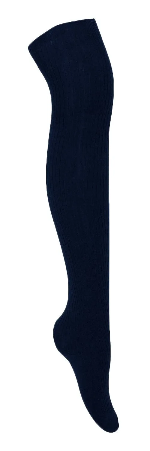 Peach Couture Womens Warm Over The Knee 2 Pair Fleece Lined Variety Pack Socks