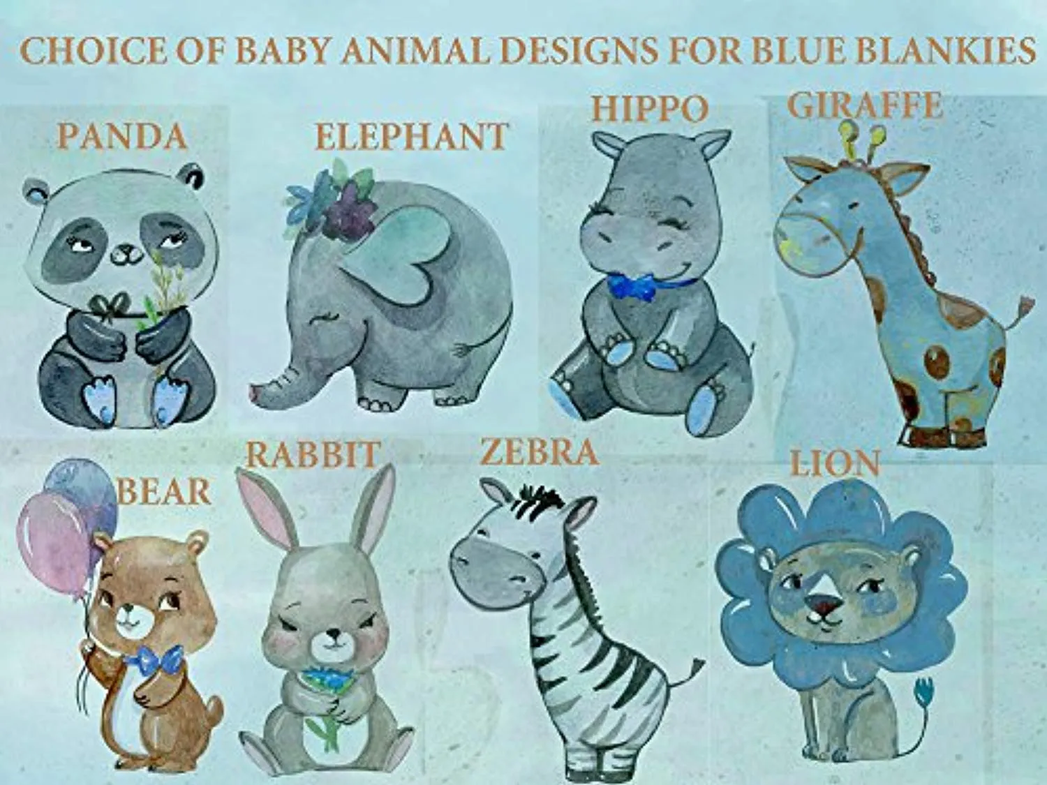 Personalized Baby Blankets for Boys (30x40, Blue Micro Plush Fleece Satin Edge Trim)