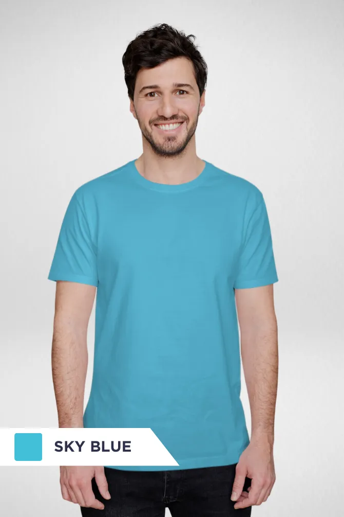 Pick Any 3 Plain T-shirts Combo for Men