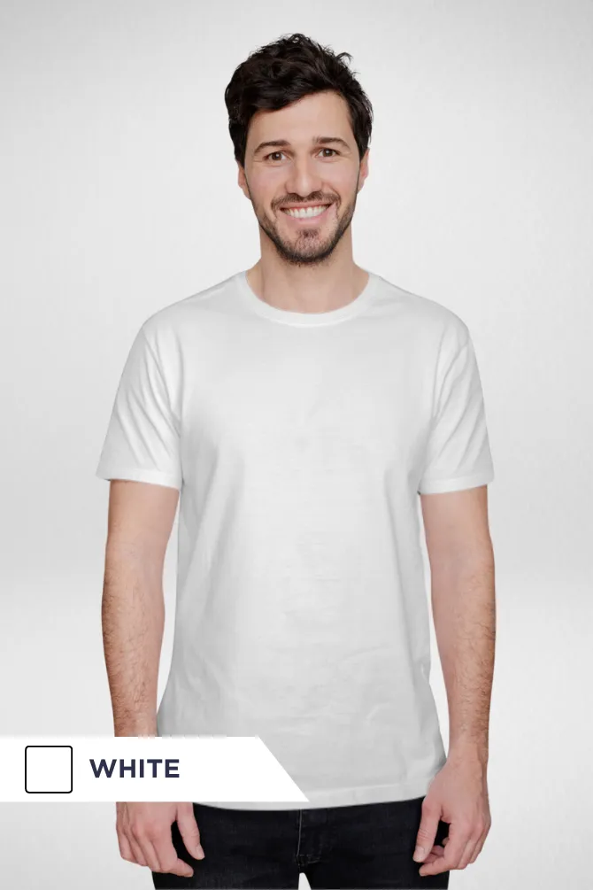 Pick Any 3 Plain T-shirts Combo for Men