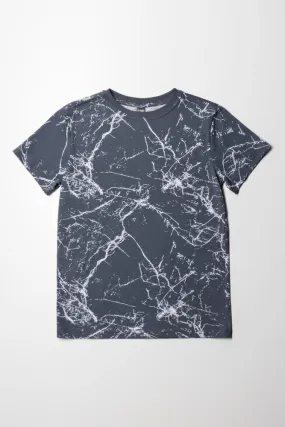 Printed T-Shirt Charcoal