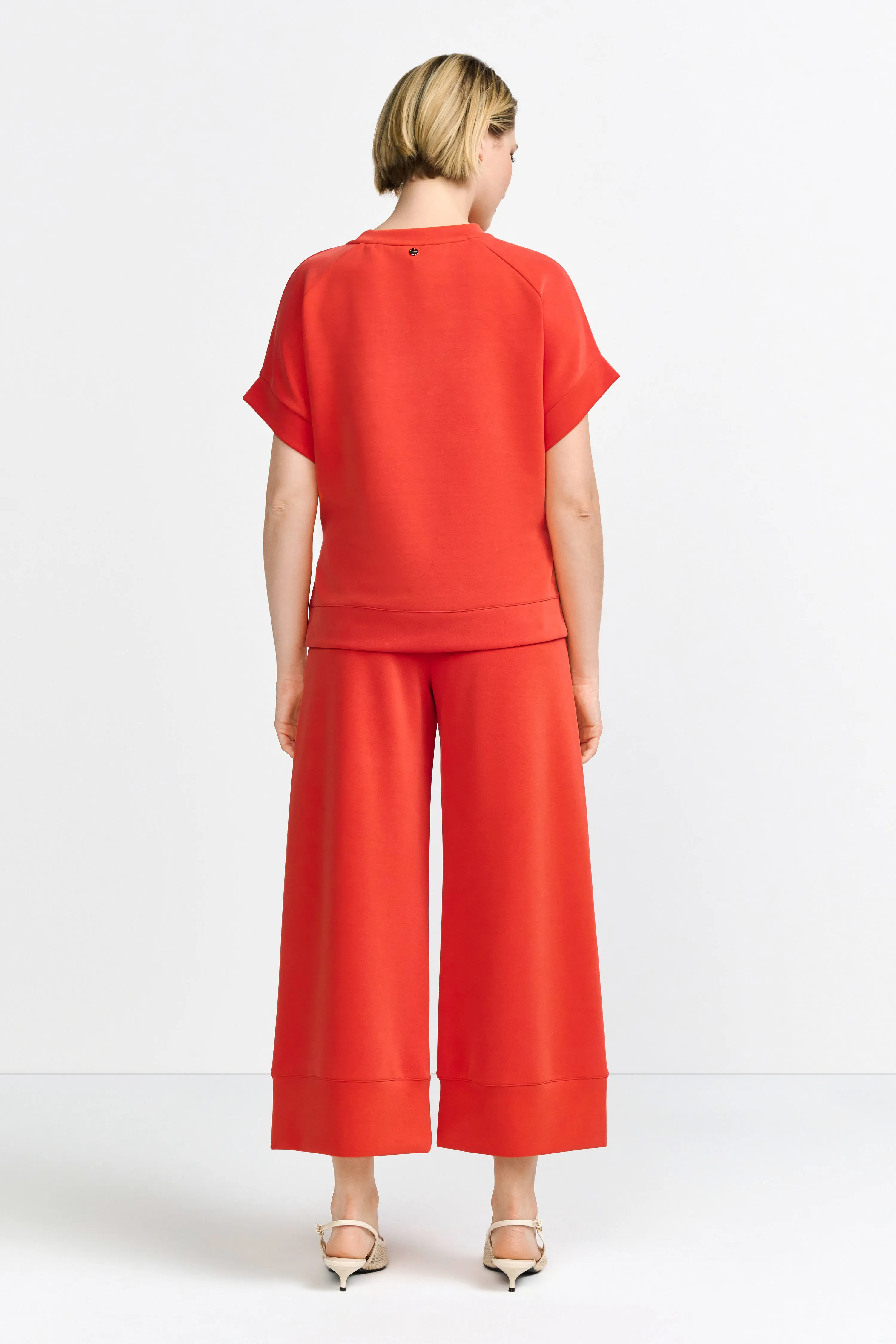 RICH & ROYAL Flame Red  Trousers