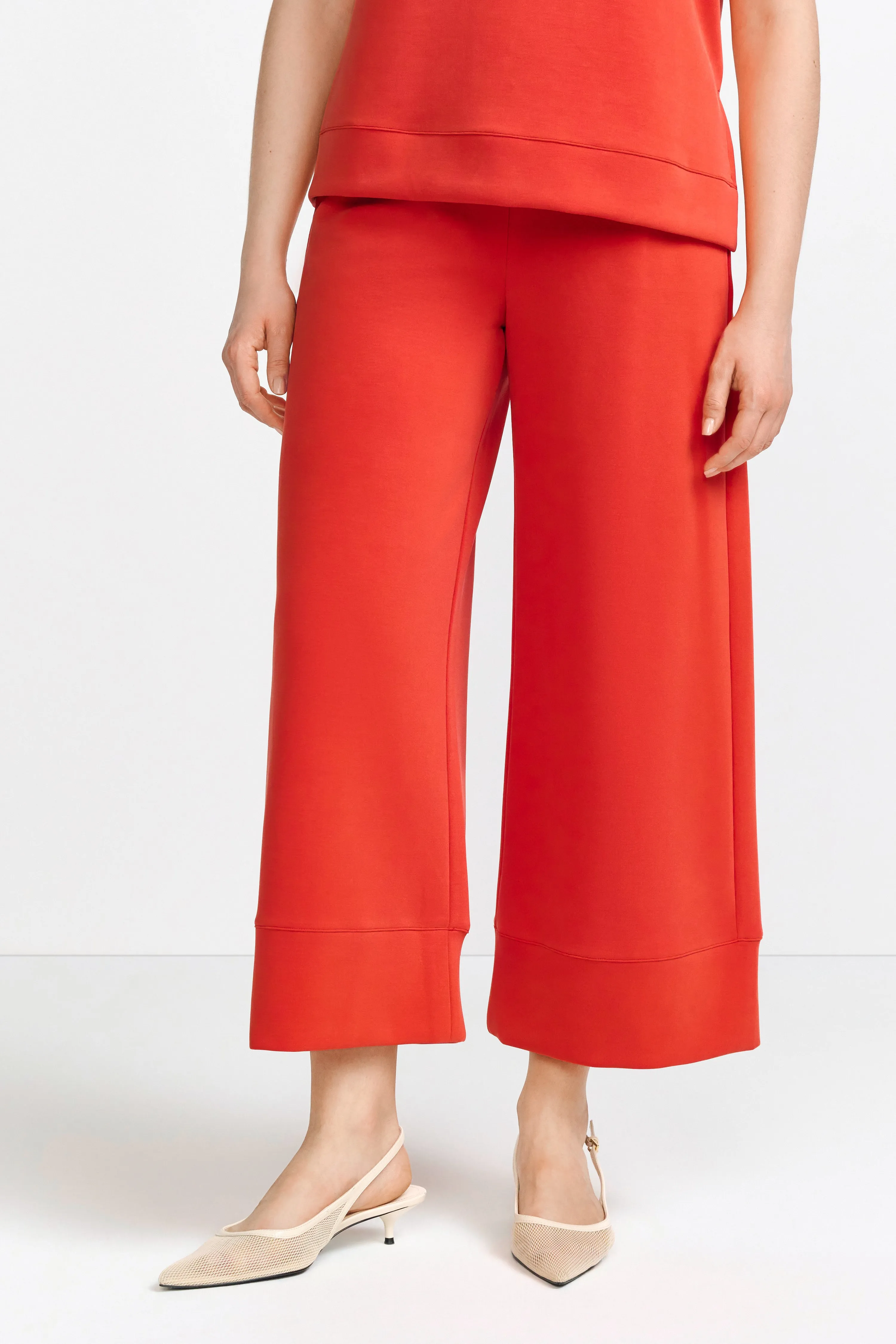 RICH & ROYAL Flame Red  Trousers