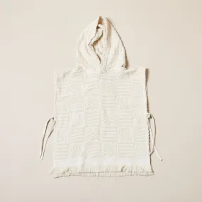 Sand Castle Poncho - Kids - Ecru - One Size