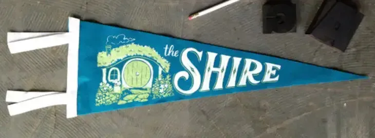 Shire Pennant Wall Decor