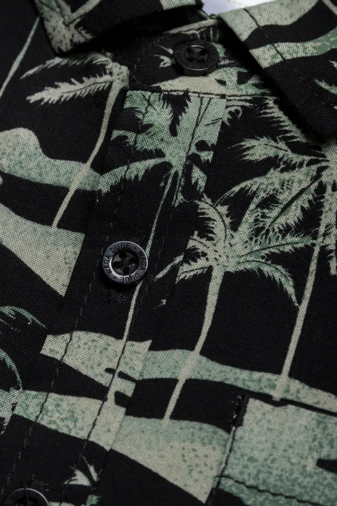 Short Sleeve Viscose Aop Shirt