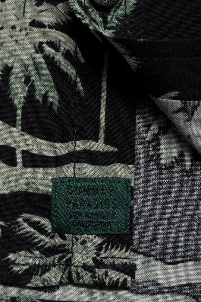 Short Sleeve Viscose Aop Shirt