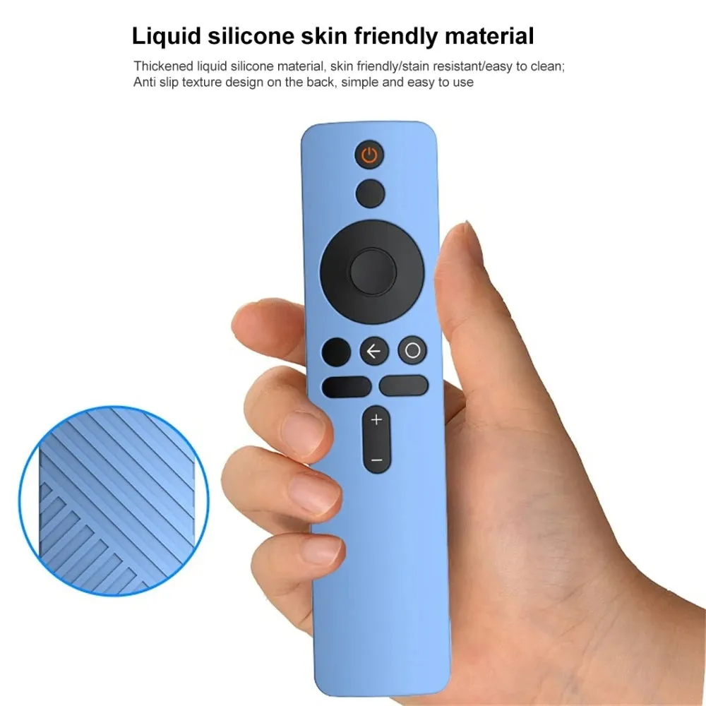 Silicone Remote Control Protective Case Cover for Xiaomi Mi Box S/4X Mi TV Stick Smart Tv - Blue