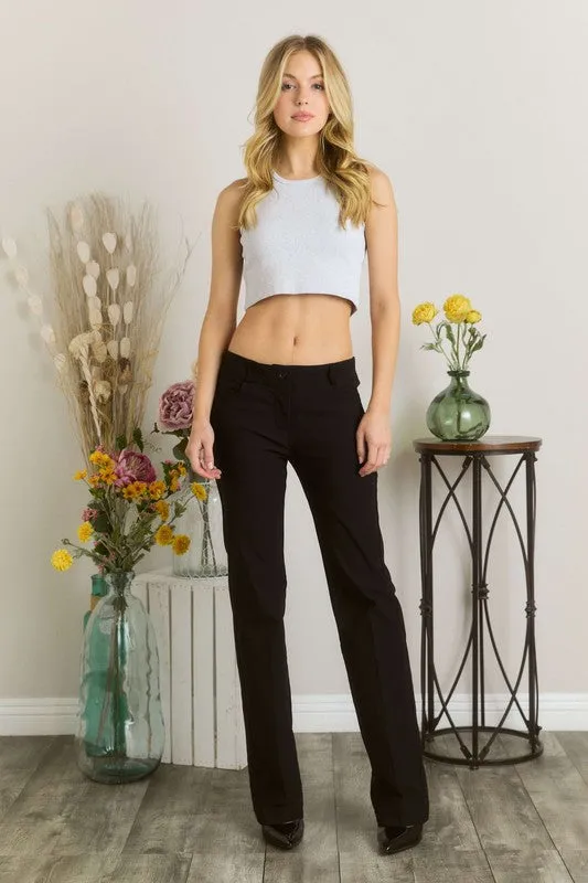Solid Color Pants