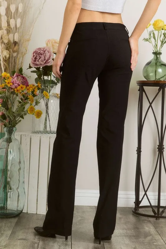 Solid Color Pants