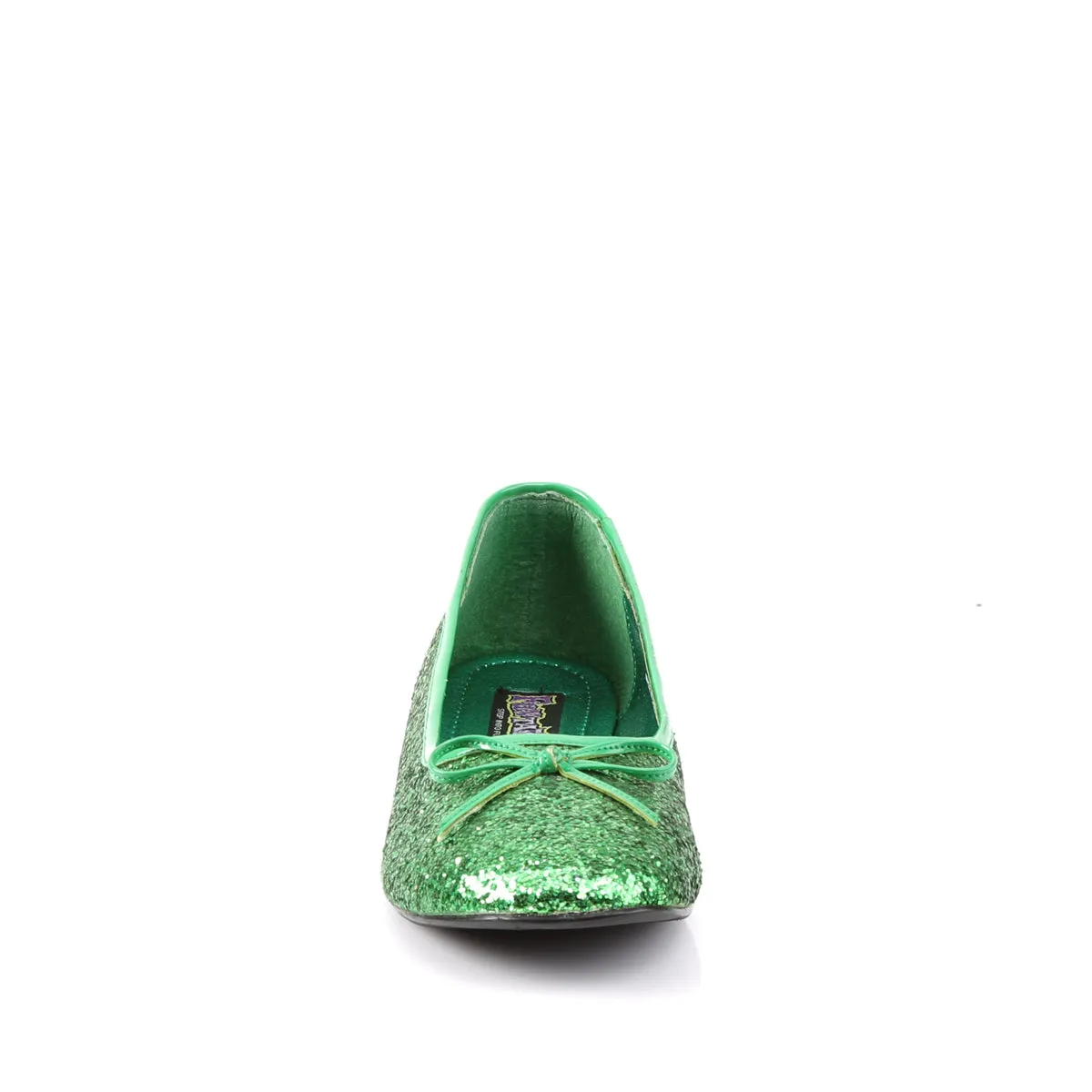 STAR-16G Funtasma Green Glitter Fancy Dress Women's Shoes (Fantasy Footwear)