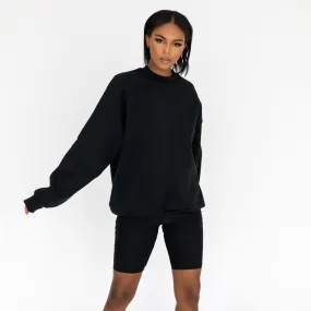 Sweatshirt in Black