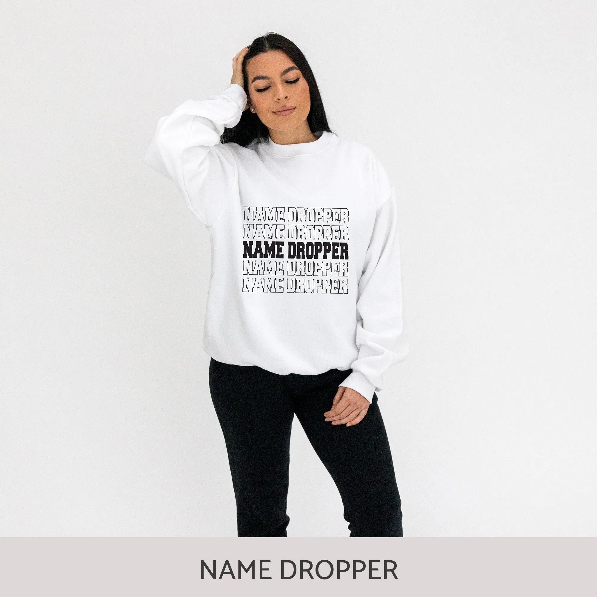 Sweatshirt in White