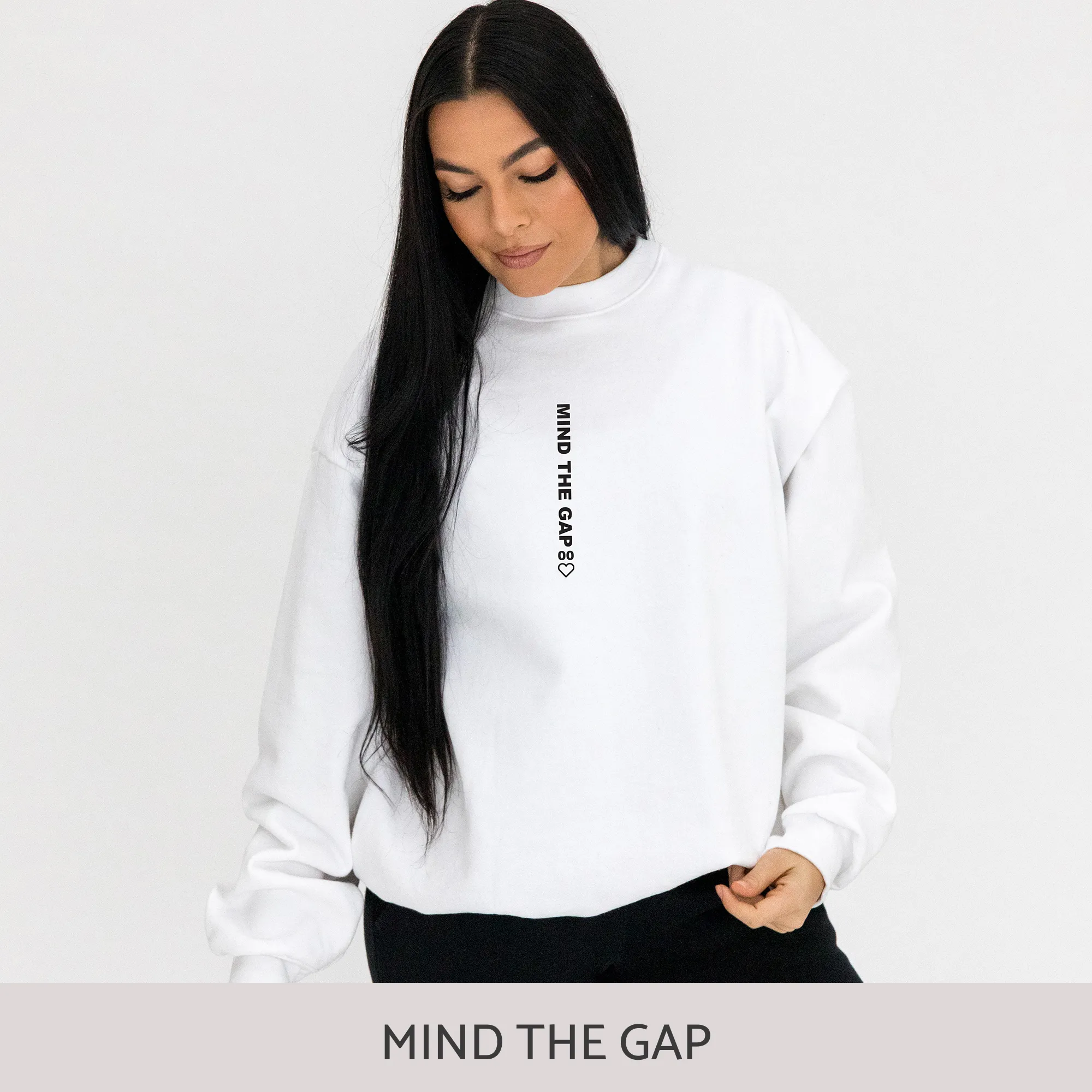 Sweatshirt in White