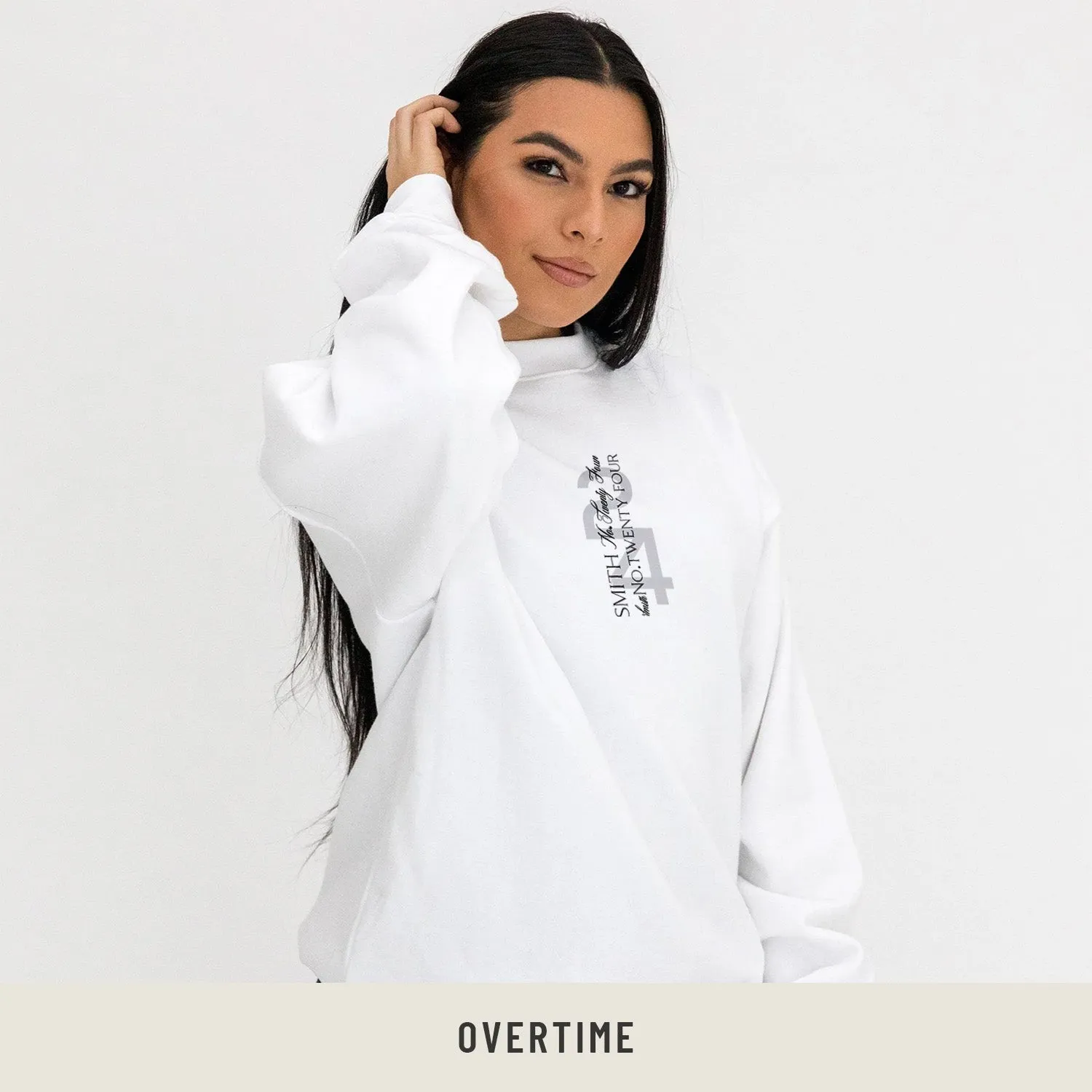 Sweatshirt in White