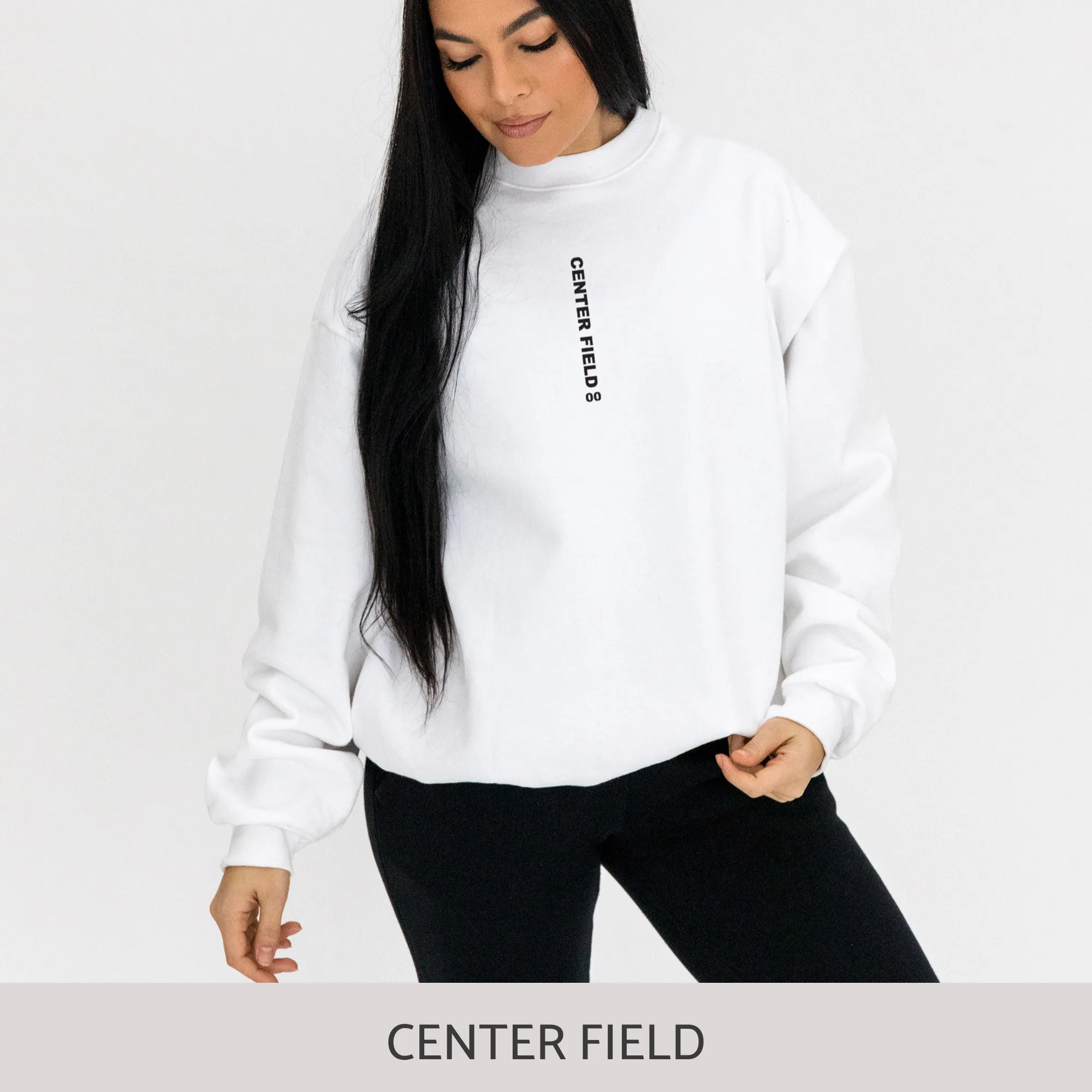 Sweatshirt in White