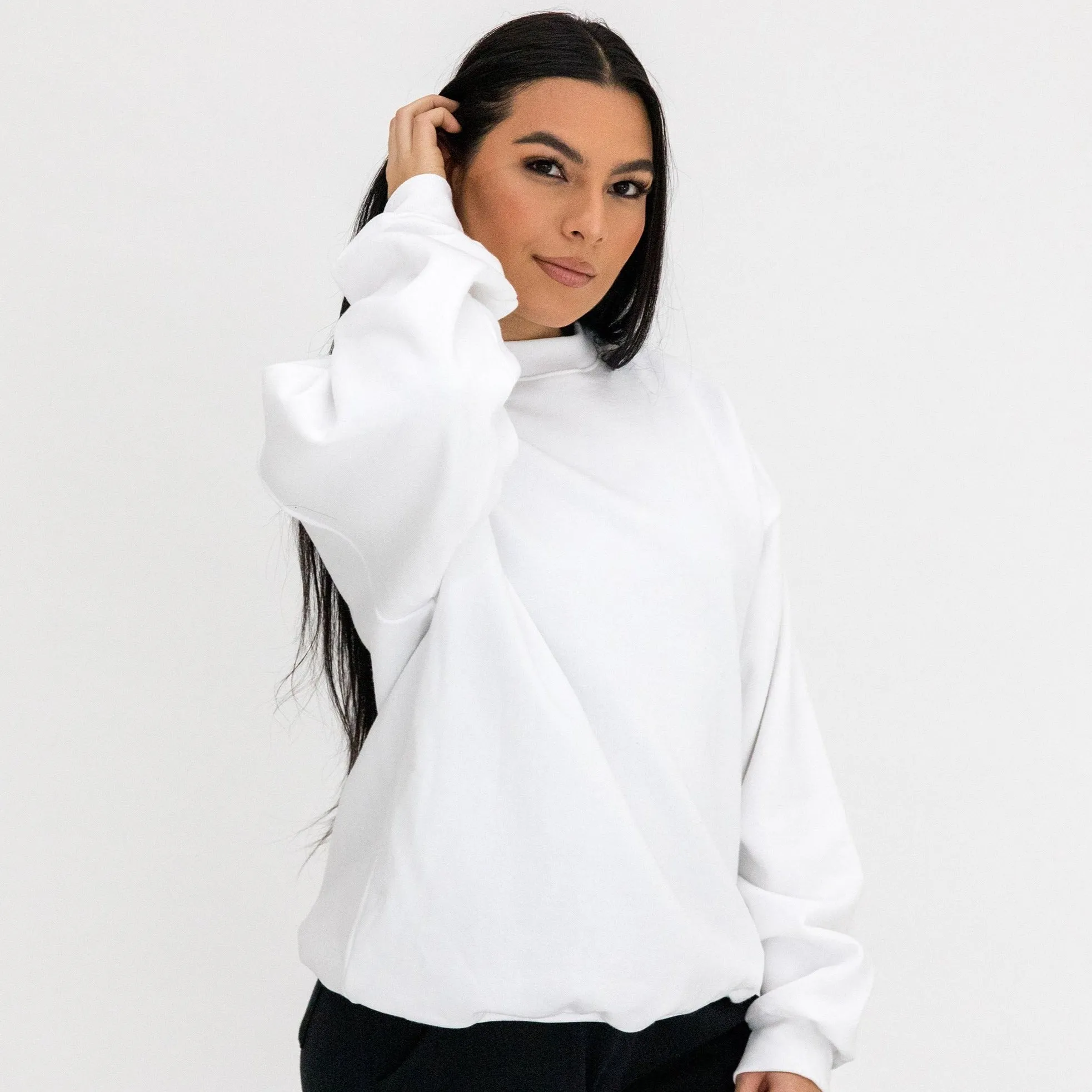 Sweatshirt in White