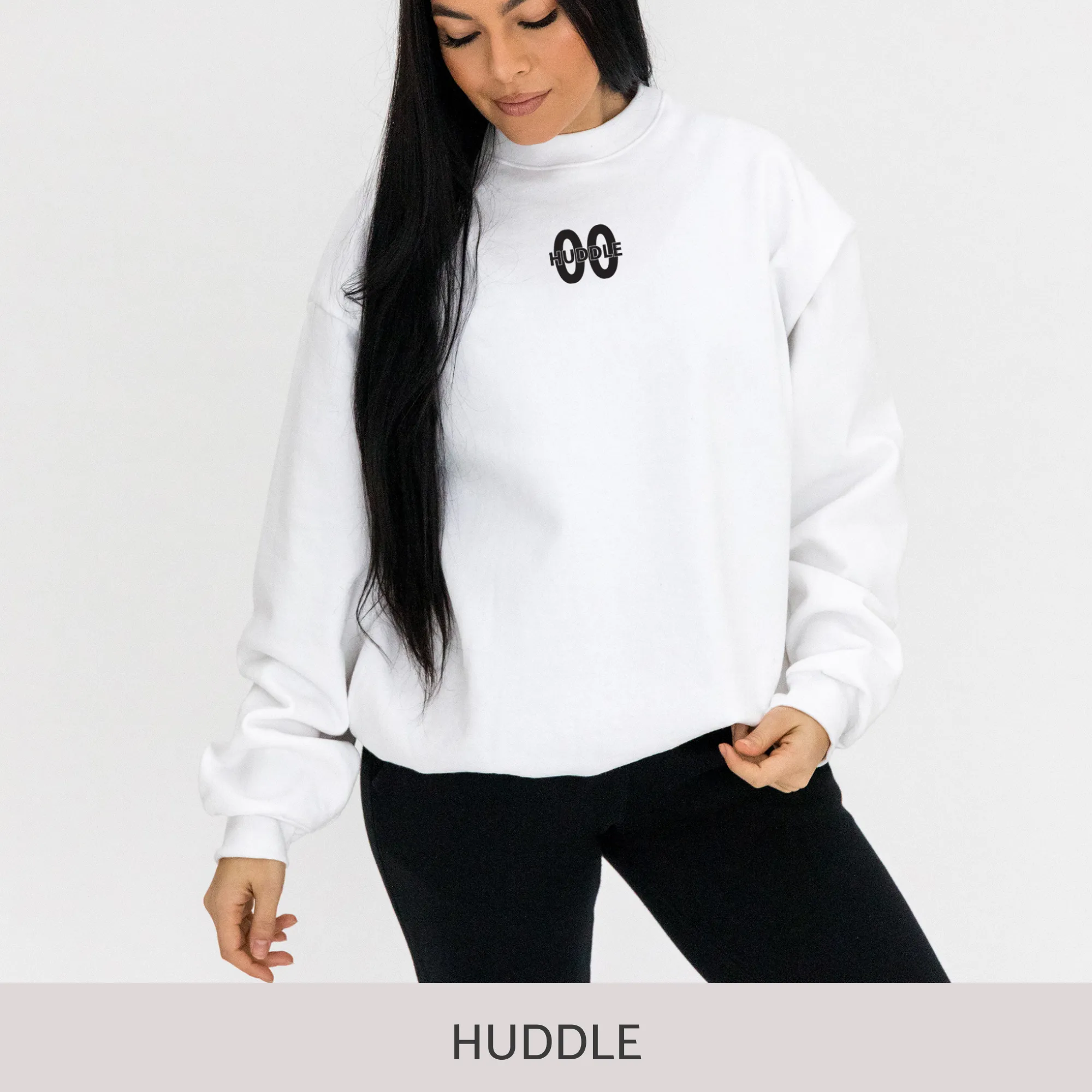 Sweatshirt in White