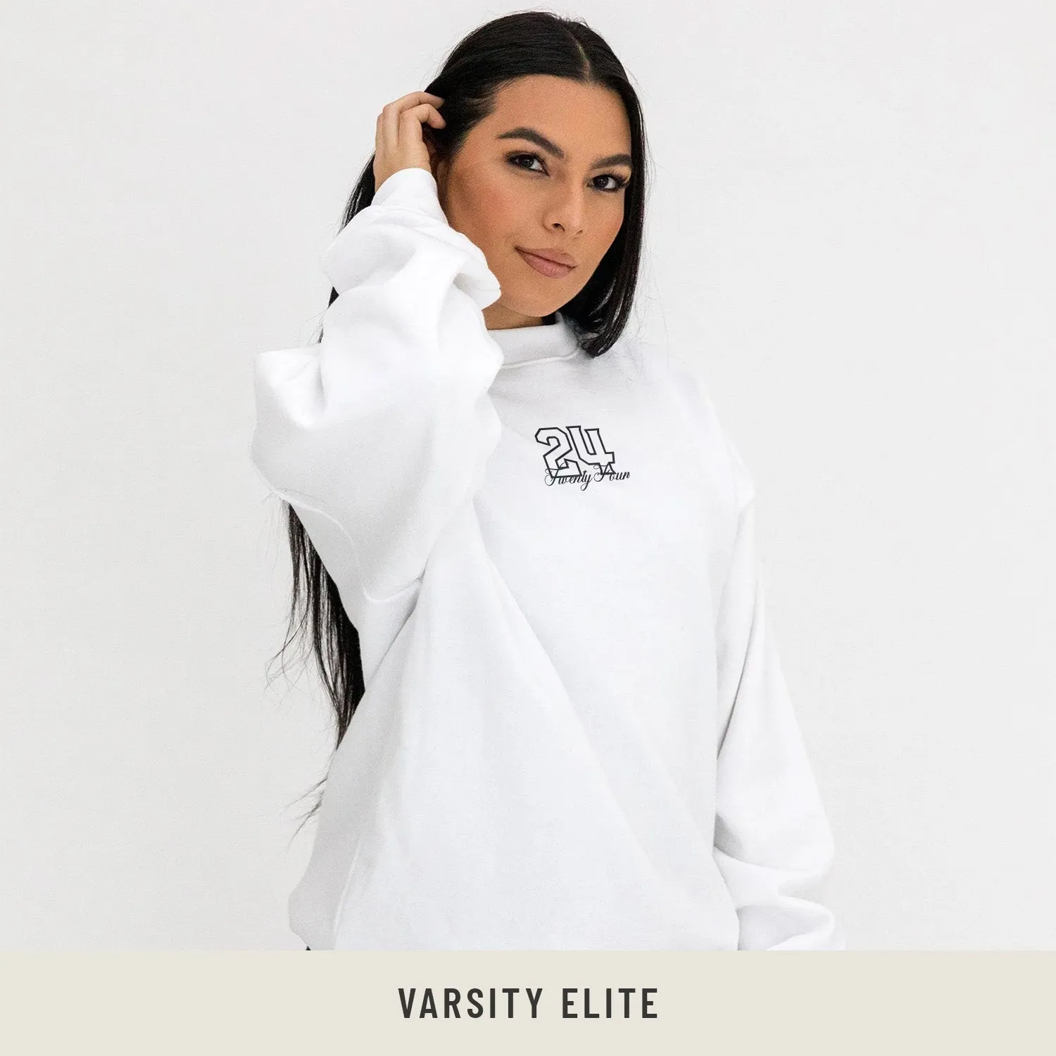 Sweatshirt in White