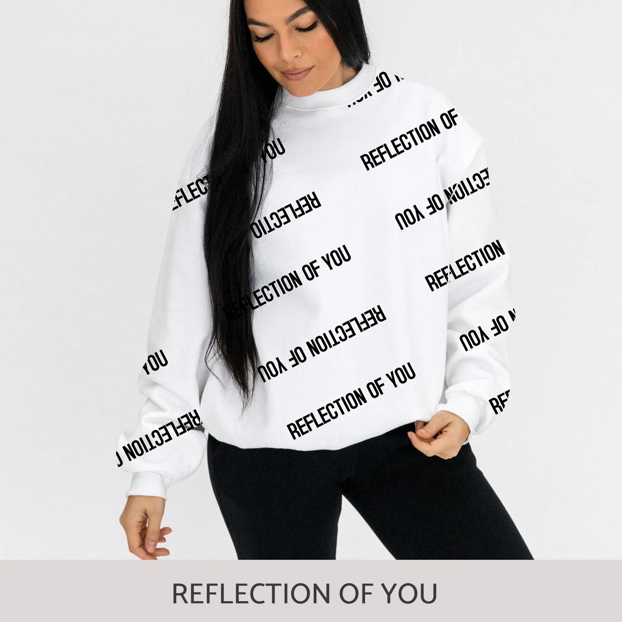 Sweatshirt in White